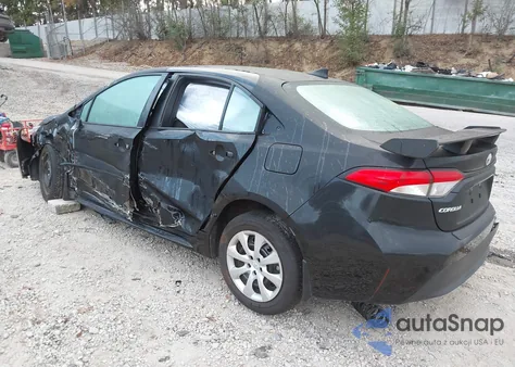2025 Toyota Corolla Le from USA, damaged, VIN 5YFB4MDE8SP329418